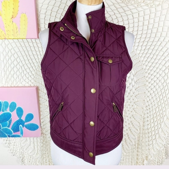 Lauren Ralph Lauren Jackets & Blazers - Ralph Lauren Burgandy Vest